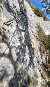 Photo de la sortie à Via Ferrata Les Baumes du Verneau