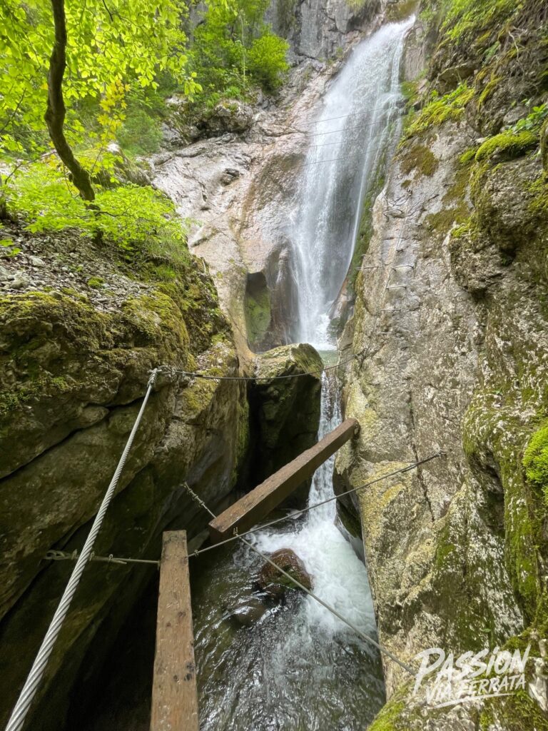 Photo de Via Ferrata Cascade des Nants