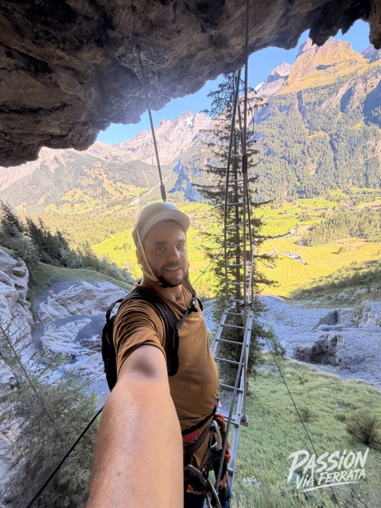 Photo de Via Ferrata Kandersteg-Allmenalp
