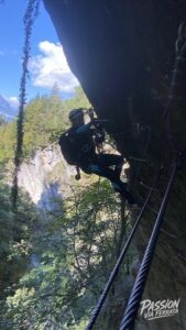 Photo de la sortie à Via Ferrata du Parc Thermal