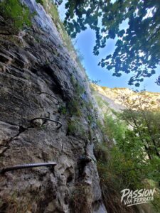 Photo de la sortie à Via Ferrata Le P’Tchi (Jules Carret)