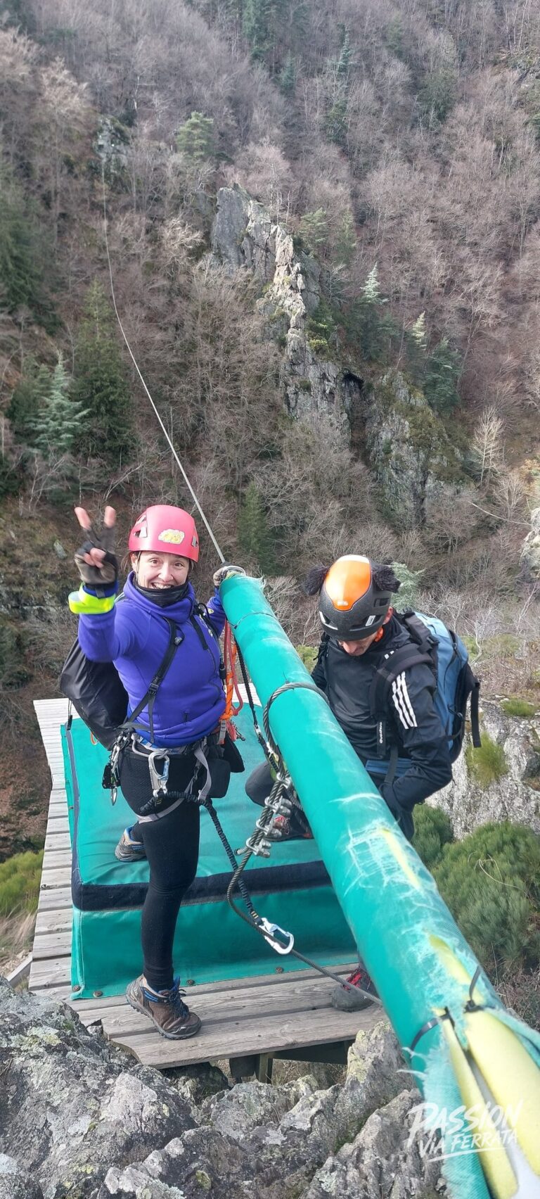 Photo de Via Ferrata Planfoy / Gouffre d&rsquo;Enfer