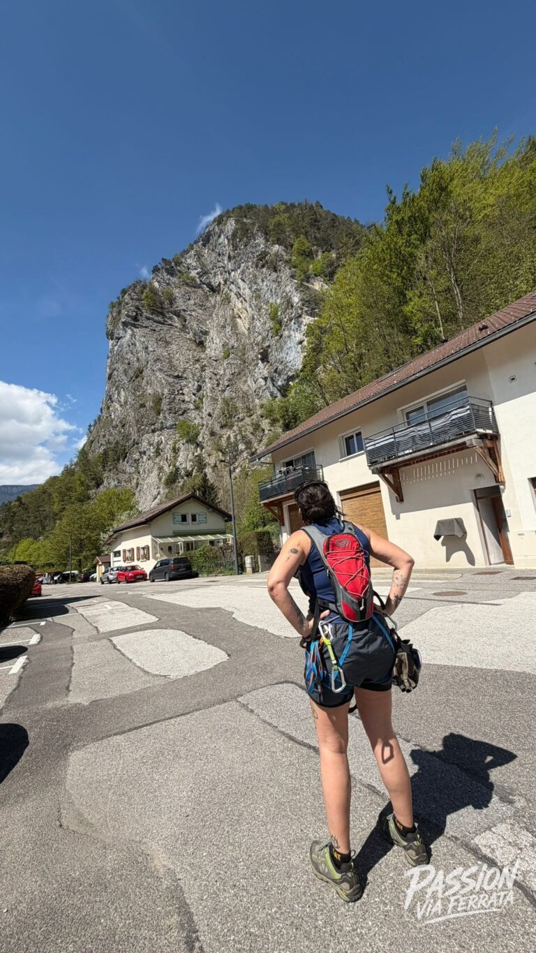 Photo de Via Ferrata La Roche à l&rsquo;Agathe