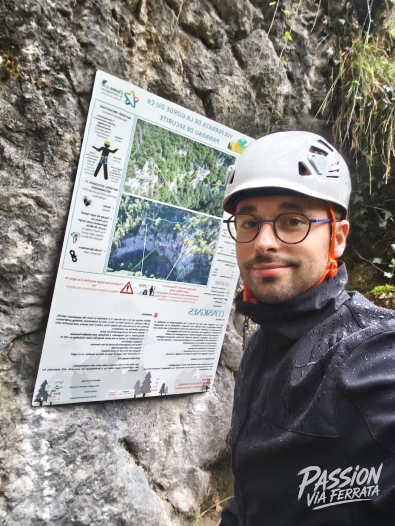 Photo de Via Ferrata de la Gorge du Cé – Mont Saxonnex