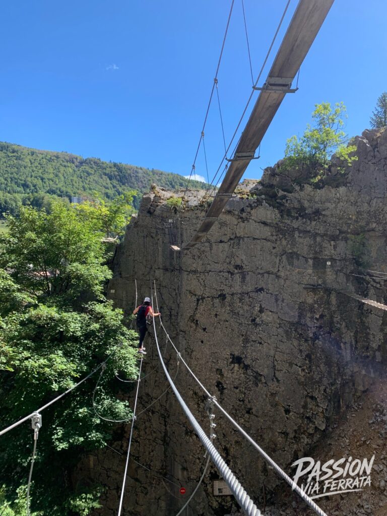 Photo de Via Ferrata La Roche au Dade