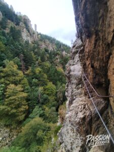 Photo de la sortie à Via Ferrata de la Miramande