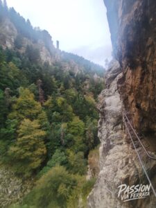 Photo de la sortie à Via Ferrata de la Miramande