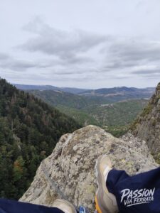 Photo de la sortie à Via Ferrata de la Miramande