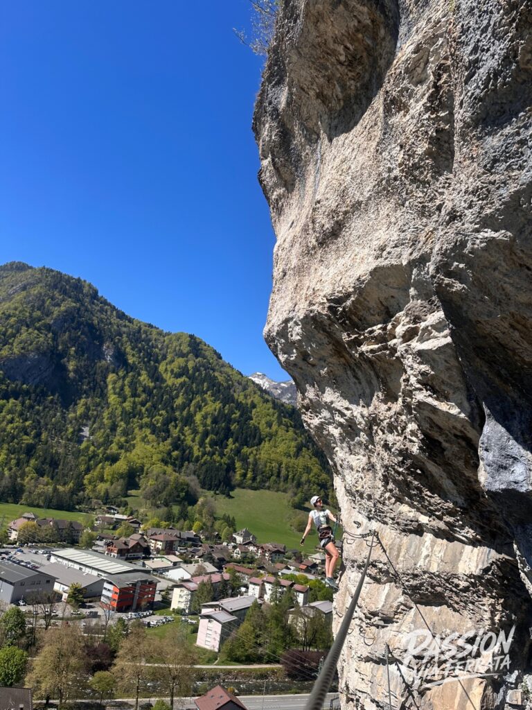 Photo de Via Ferrata La Roche à l&rsquo;Agathe