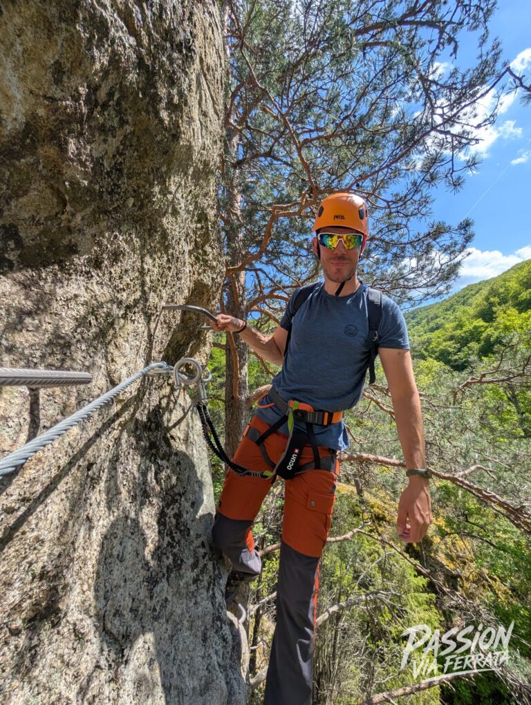 Photo de la sortie à Via Ferrata du Rocher de l’Olme