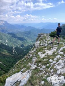 Photo de la sortie à Via Ferrata de Chironne au Col du Rousset
