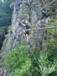 Photo de la sortie à Via Ferrata de Planfoy