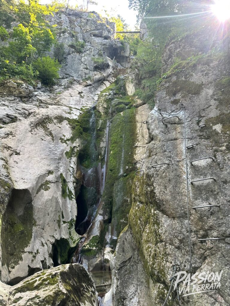 Photo de Via Ferrata Cascade des Nants