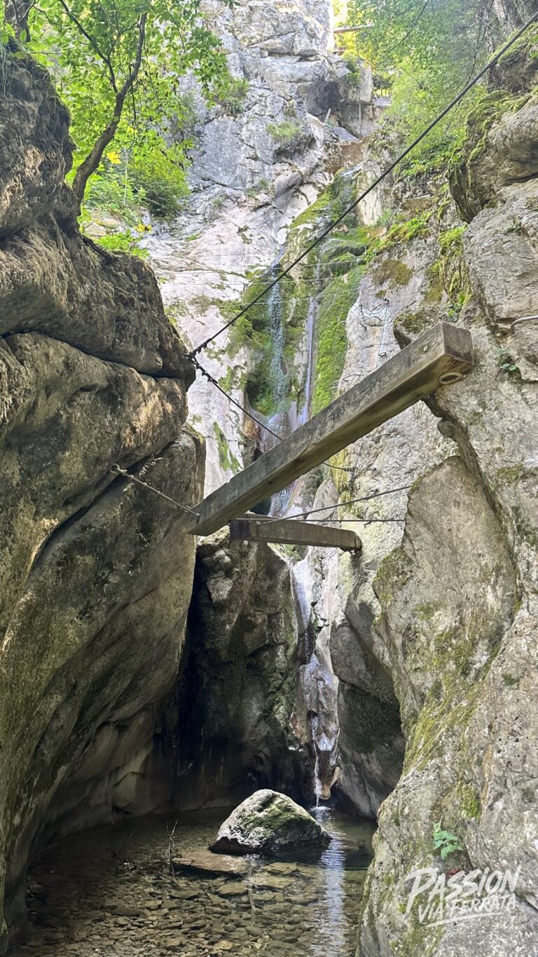 Photo de Via Ferrata Cascade des Nants