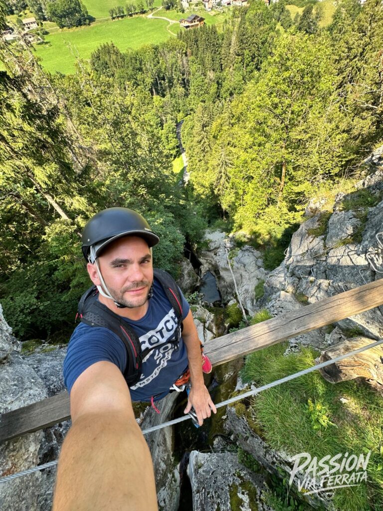 Photo de Via Ferrata Cascade des Nants