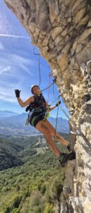 Photo de la sortie à Via Ferrata La Grotte à Carret