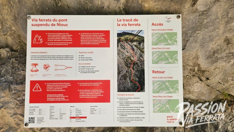 Photo de Via Ferrata du Pont suspendu de Niouc
