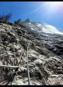 Photo de la sortie à Via Ferrata Cascade de la Fare